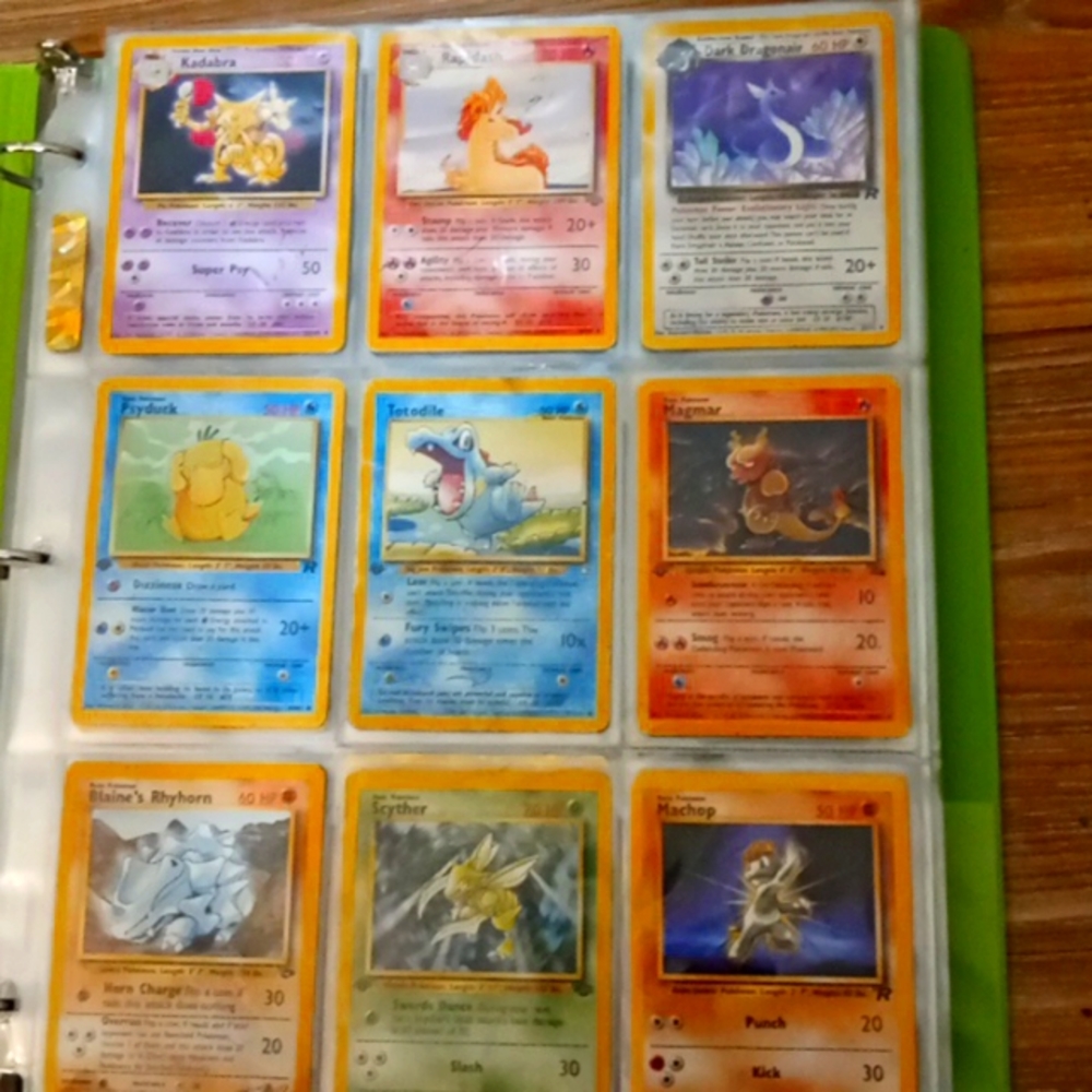 Vintage Pokemon collection